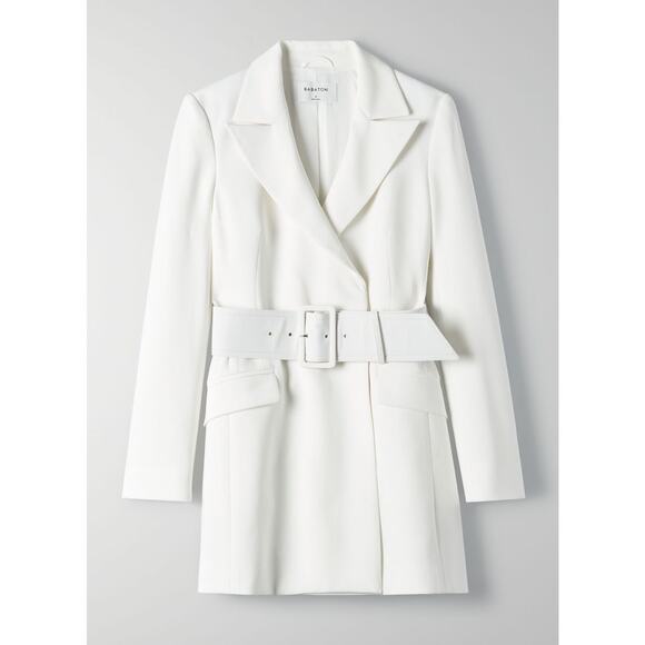 Babaton FUTURA DRESS - 2 - White
